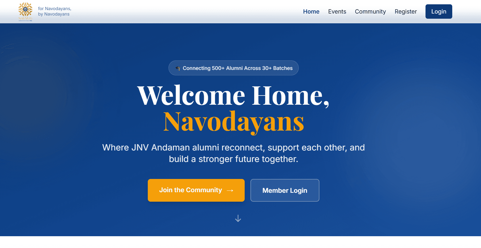 Navyug Community Application