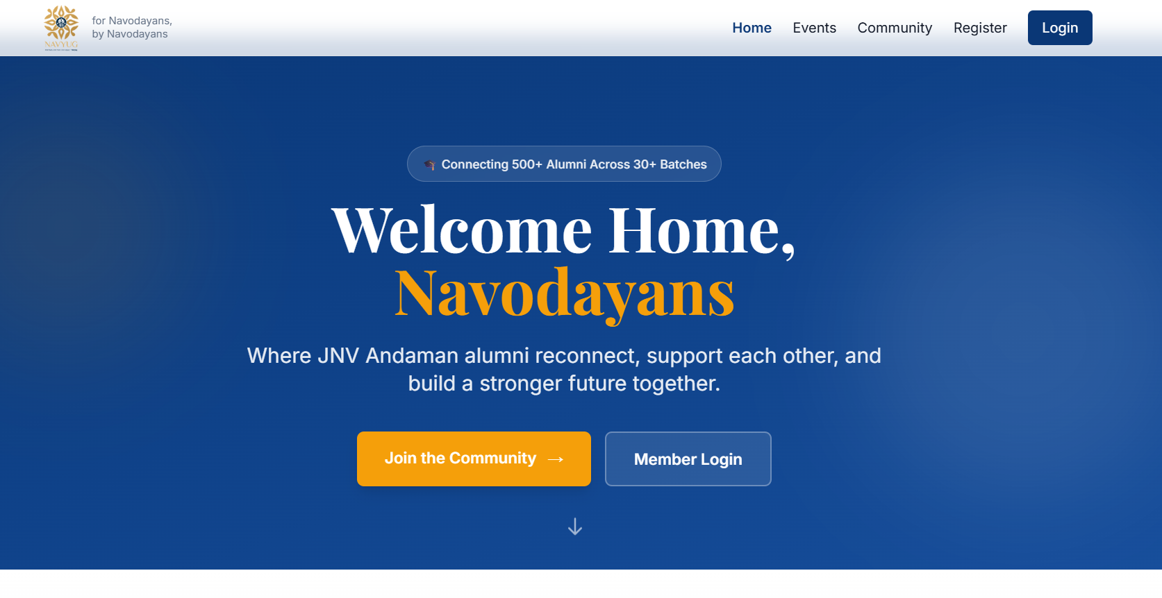 Navyug Community Application